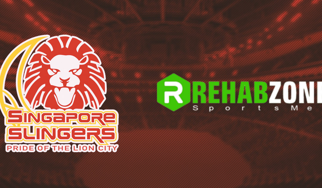 Rehab Zone Partners with the Singapore Slingers for the 2019–2020 ABL Season